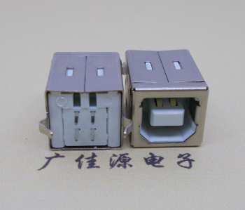 焦作USB BF180度母座 打印机接口 立式直插带赛