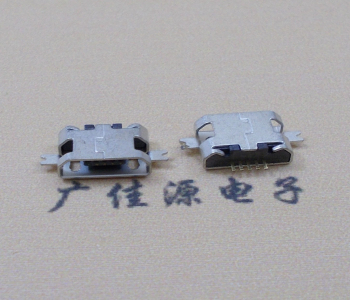 焦作MICRO USB B型口 两脚SMT沉板0.7/1.0/1.6直边