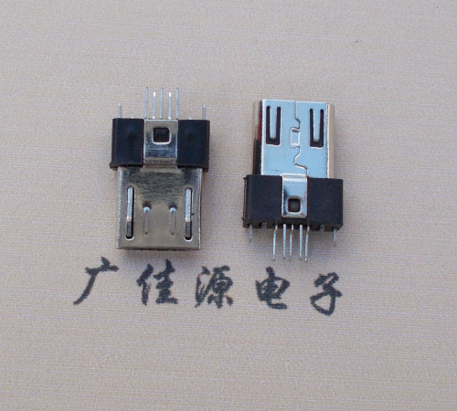 焦作MICRO USB2.0插头.带卡勾-无卡勾夹板公头