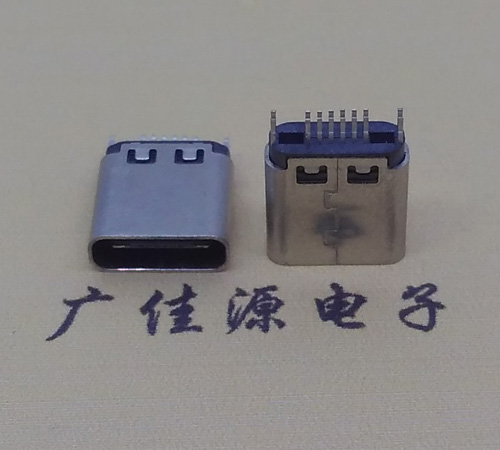 焦作type-c16p母座,夹板式type-c16p接口连接器